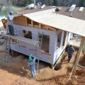 andrew watkins design build custom home building framing bath county virginia rice job
