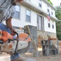 andrew watkins custom home building design build hot springs bath county virginia masonry pier construction