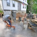 andrew watkins custom home building design build hot springs bath county virginia masonry pier construction