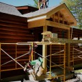 andrew watkins custom home building design build log cabin bath county virginia