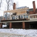 andrew watkins custom home building design build hot springs bath county virginia framing