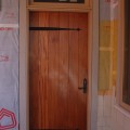 acorn hardware, eagle door frame, cedar shingles