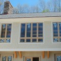 custom home, exterior, paint, eagle window