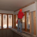 custom home, interior, sheetrock