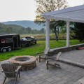 andrew watkins custom home building design build highland county virginia pergola construction