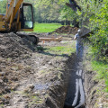 andrew watkins custom homebuilding home building bath county virginia va foundation drainage excavation